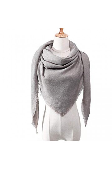 Foulard Femme Soie Cheveux pour De Hiver en Echarpe Écharpe Triangulaire pour Femme Châle Écharpe Cache-Cou Couverture Turban