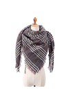 Foulard Femme Soie Cheveux pour De Hiver en Echarpe Nouveau Design Dames Écharpe De Mode Plaid Écharpe Dames Châle Écharpe Ch