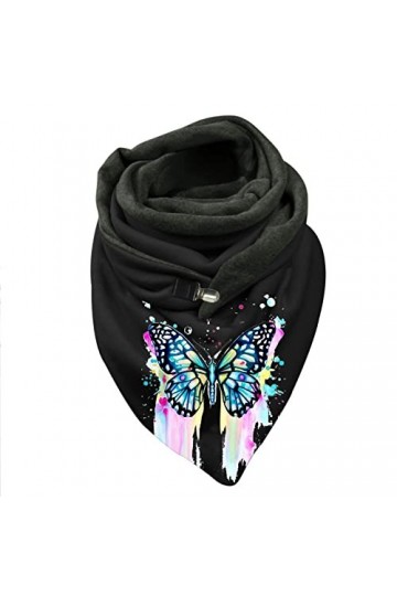 SATUSA Écharpe dhiver pour femme - Écharpe triangulaire légère et élégante - Grande écharpe de créateur - Châle en cachemire