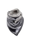 SATUSA Écharpe en Cachemire Femme Élégante Grand Foulard de Créateur Léger et Doux Écharpe dhiver Pashmina Laine Chaud Trian