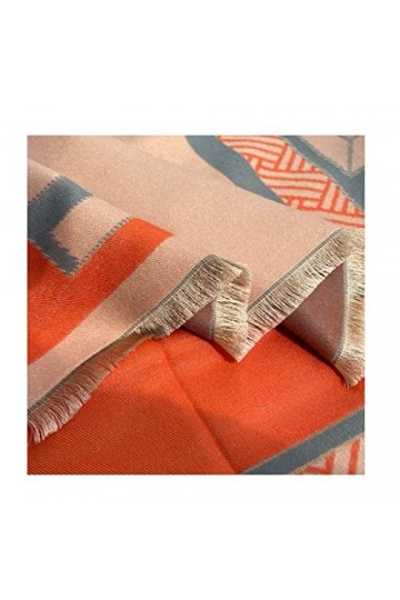 Ryakos éCharpe De Mode Écharpe De Cachemire Dimitation For Femmes Hiver Chaud Foulards Enveloppant La Mode Couleur Correspon