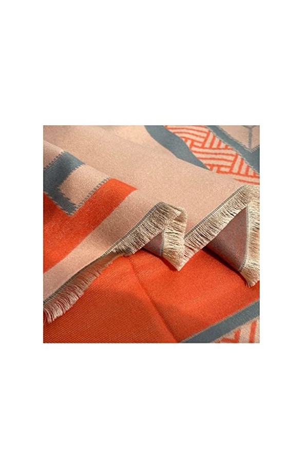 VCADEN Châle Écharpe Foulard Écharpe De Cachemire Dimitation for Femmes Hiver Chaud Foulards Enveloppant La Mode Couleur Cor