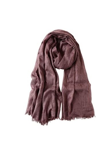 SERUMY Foulards 105 * 190 Cm Une Pièce De Qualité Maxi Femmes Musulmanes Swarf Effilochés Prul-25 Wine,105X190Cm