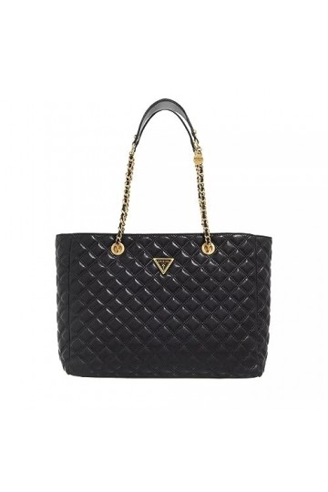 Guess Cabas damassé en cuir PU Giully jeans - Femme