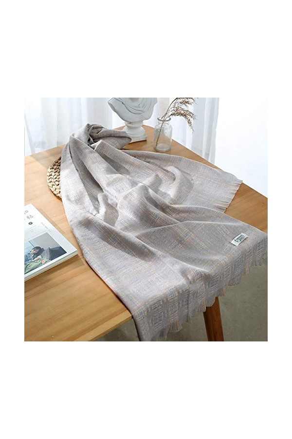 DMXYZZM Écharpe Automne Et Hiver Foulard Dames Simple Épais Écharpe Gros Châle Écharpe Hiver Chaud Double Usage Sauvage