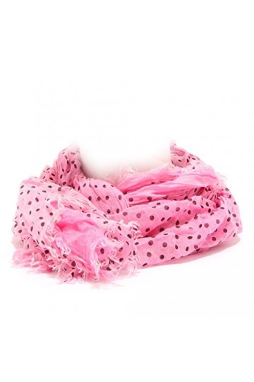 no brand 7754S sciarpa donna fuxia pashmina scarf woman [TAGLIA UNICA]