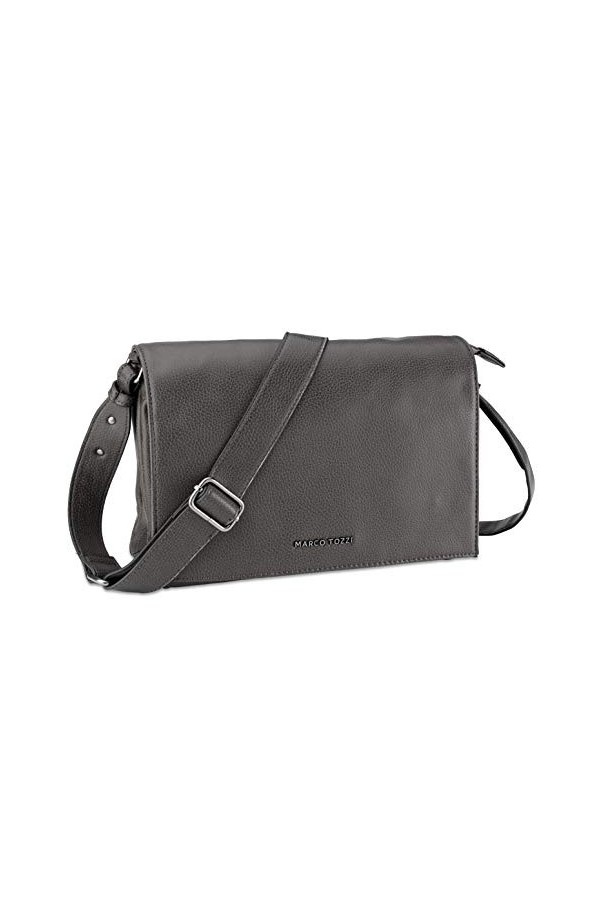 MARCO TOZZI Sac à Main Femme 2-2-61016-25, Gris foncé, 1 EU