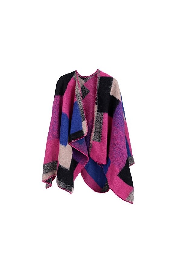 CIKRILAN Womens Winter Pashmina Shawl Scarf Lady Fashion Elegant Soft Wraps in Rich Plaids Yellow