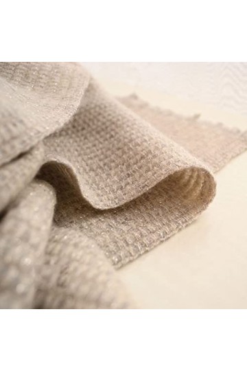 WYCSDD Écharpe en Laine Couleur Unie Gris Long Pashmina Chaud Doux Chic Mode décontracté châle Cadeau spécial pour Les Femmes