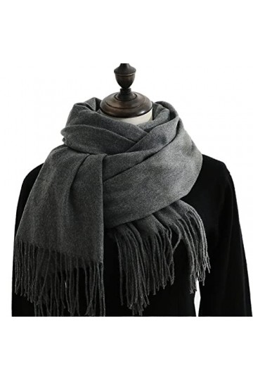 Echarpes Et Foulards Femme Echarpe Foulard Femme Écharpes Dhiver Imitation Cachemire Sentence Pashmina Châle Enveloppe Soft 