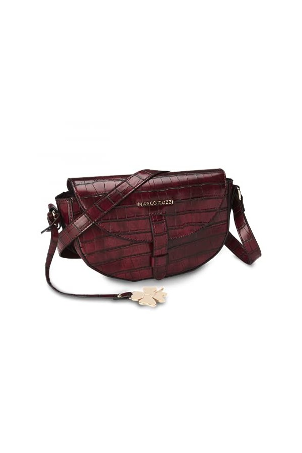 MARCO TOZZI Guido Maria Kretschmer 2-2-81002-27 Sac à main pour femme - Rouge - Croco bordeaux,