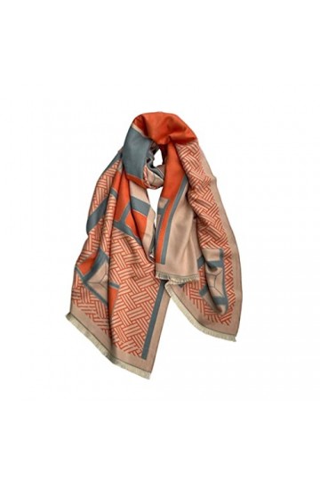 Echarpe Foulard Écharpe De Cachemire Dimitation for Femmes Hiver Chaud Foulards Enveloppant La Mode Couleur Correspondant Im