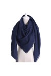 Écharpe Cadeau Écharpe Hiver Chaud Triangle Écharpe Pashmina Châle Écharpes À Carreaux Couverture Châles Écharpe Foulard Col