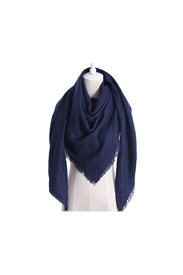 VCADEN Châle Écharpe Foulard Écharpe Hiver Chaud Triangle Écharpe Pashmina Châle Écharpes À Carreaux Couverture Châles Écharp
