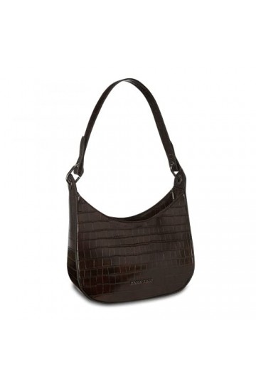 MARCO TOZZI Sac à Main 2-2-61006-27 Femme, Mocca Croco, Taille Unique