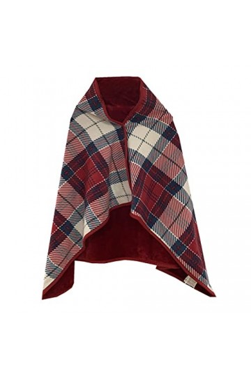 Echarpes femme Châle chaud dhiver châle polyvalent, couverture, couverture de sieste, couverture de sieste de bureau écharpe