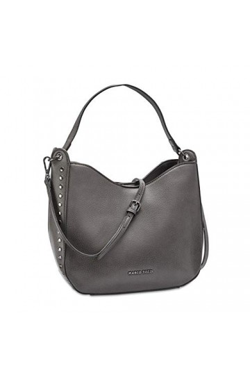 MARCO TOZZI Sac à Main Femme 2-2-61013-25, Gris foncé, 1 EU