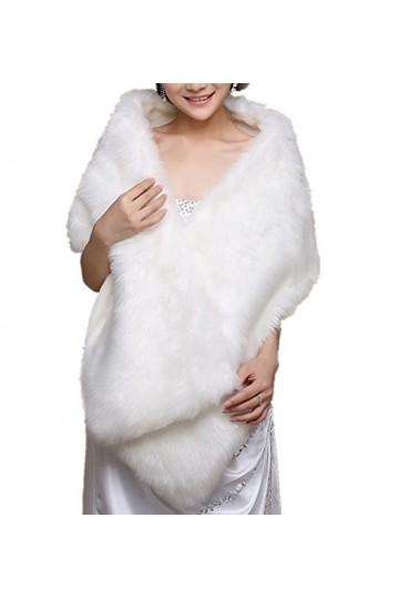 Insun - Pashmina - Femme - Ecru - Taille Unique