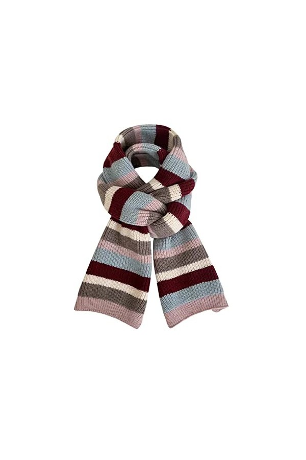 SATUSA Écharpe dhiver pour femmes, écharpe en laine légère de styliste, en cachemire, grande écharpe Pashmina à carreaux, ch