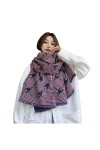 KAYNO Hiver Écharpe Design de luxe nouvelle écharpe à carreaux hiver chaud cachemire femmes longues écharpes Pashmina dame gl