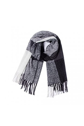 LuisFranklin Foulard Echarpe Femme Soie Cheveux Format Femmes Gland Turban Écharpe Dames Châle Écharpe Bandeau Polyester Écha