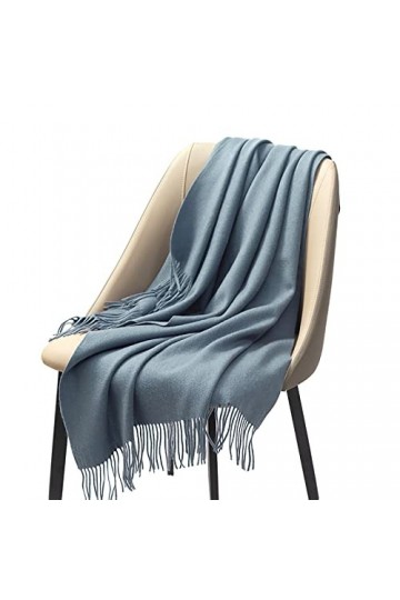 Châle pashmina pour femme - Écharpe dhiver chaude pour mariage - 199,4 x 69,8 cm, Couleur 23, L