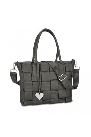 MARCO TOZZI Sac à Main 2-2-61036-27 Femme, Gris foncé, Taille Unique
