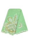 Foulard hijab en coton doux pour femme africaine, foulard brodé pour châles, Bx-29-3, Taille unique