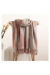 hkwshop Châles Femmes Foulards écharpes Longs écharpes châle Femelle Hijab enveloppe Hiver Chaleur Chaud Couverture Pashmina 