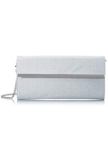 MARCO TOZZI 2-2-61004-26 Sac à Main Femme, Argent Silver , Taille Unique