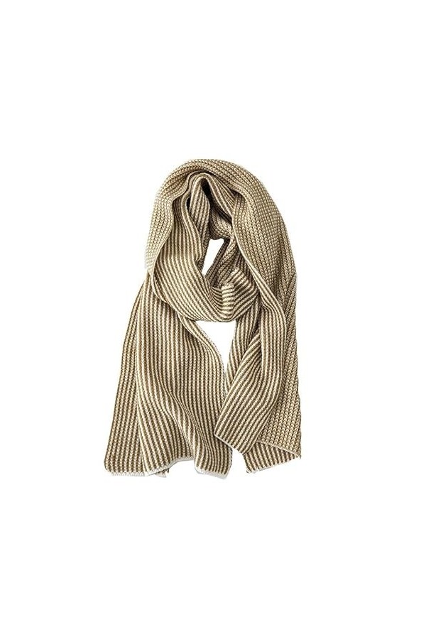 CCBUY écharpe&nbsp;,&nbsp;mode dames gris hiver chaud doux tricoté écharpe automne hiver cadeau déquitation en plein air
