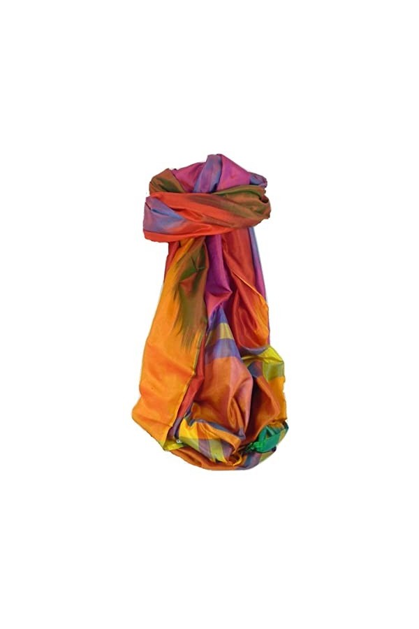 Pashmina & Silk Varanasi Ekal Foulard de Soie Masood 1 Gamme Heritage