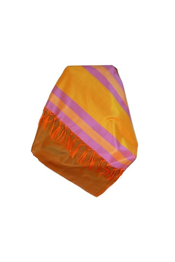 Pashmina & Silk Foulard de Soie Prime Varanasi Border Heritage Ganguly 908