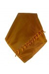 Pashmina & Silk Varanasi Foulard de Soie Ritu Yellow Gamme Heritage