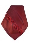 Pashmina & Silk Varanasi Foulard de Soie Tania Red Gamme Heritage