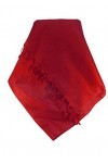 Pashmina & Silk Varanasi Foulard de Soie Rangasan Red Gamme Heritage