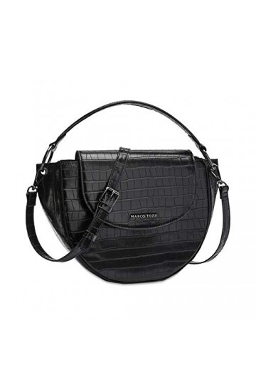 MARCO TOZZI Sac à Main Femme 2-2-61026-25, Black Croco, 1 EU