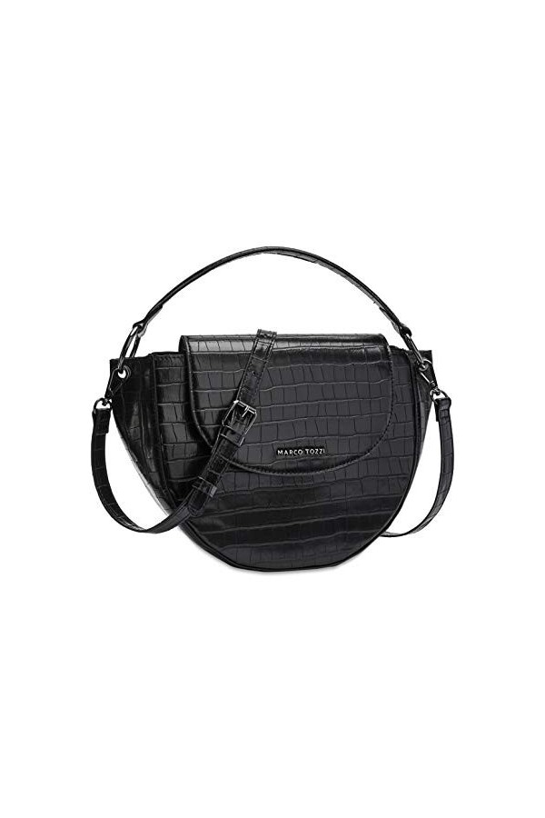 MARCO TOZZI Sac à Main Femme 2-2-61026-25, Black Croco, 1 EU