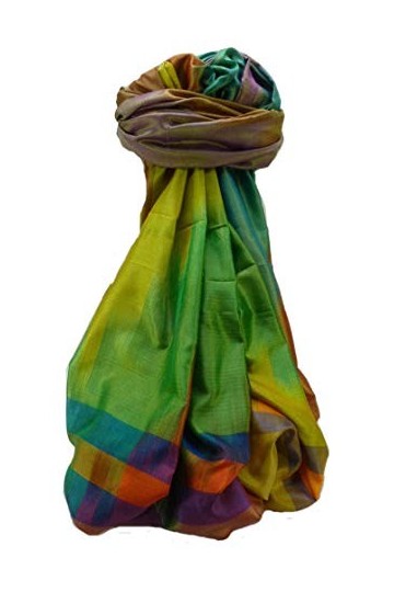 Pashmina & Silk Varanasi Ekal Foulard de Soie Gopal 10 Gamme Heritage