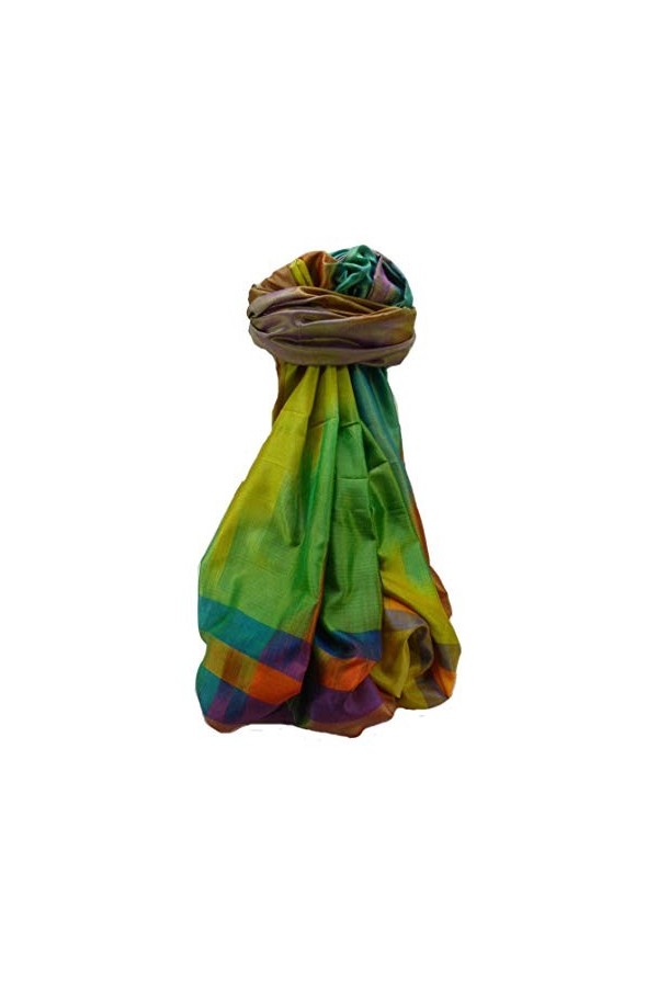 Pashmina & Silk Varanasi Ekal Foulard de Soie Gopal 10 Gamme Heritage