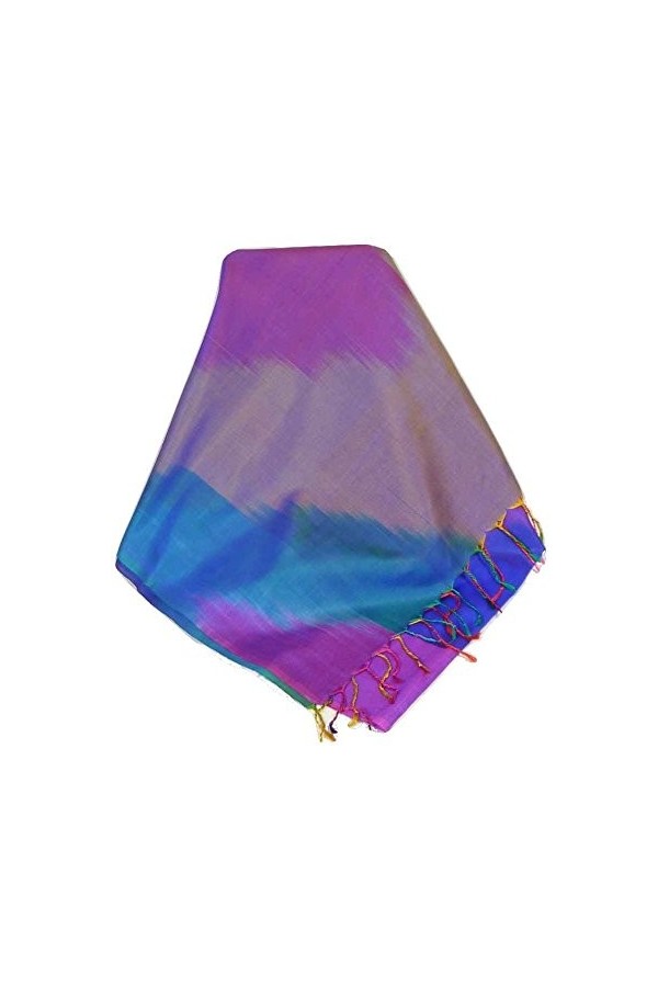 Pashmina & Silk Varanasi Ekal Foulard de Soie Tamwar 3 Gamme Heritage