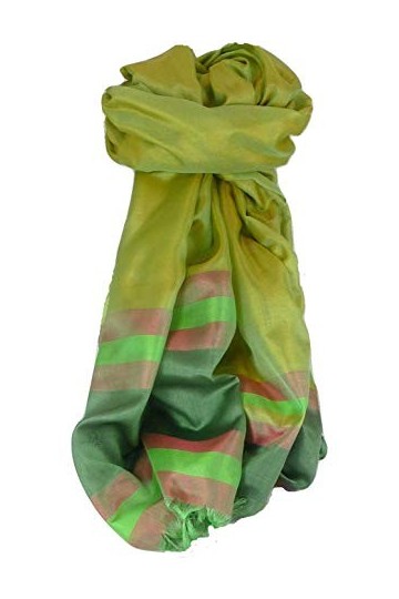 Pashmina & Silk Foulard de Soie Prime Varanasi Border Heritage Rajagopal 250