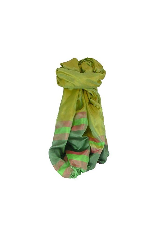 Pashmina & Silk Foulard de Soie Prime Varanasi Border Heritage Rajagopal 250