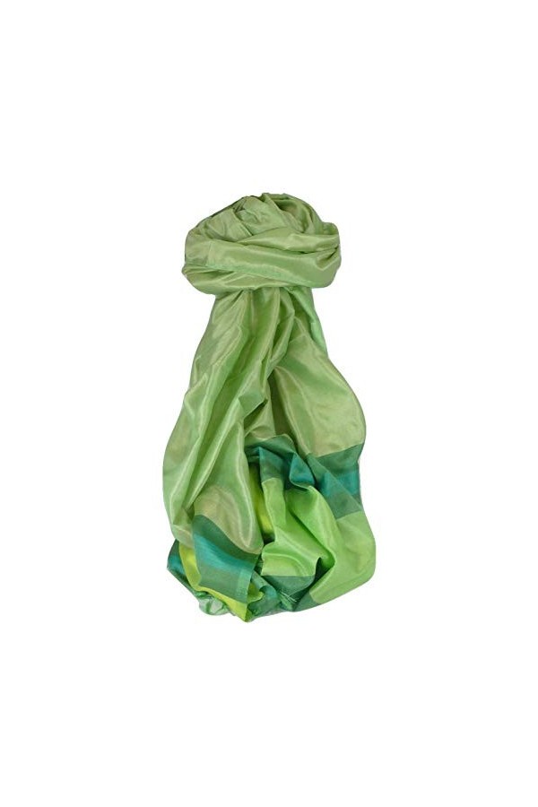 Pashmina & Silk Foulard de Soie Prime Varanasi Border Heritage Rajagopal 253
