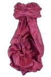 Pashmina & Silk Varanasi Foulard de Soie Mittal 4 Carnation Gamme Heritage