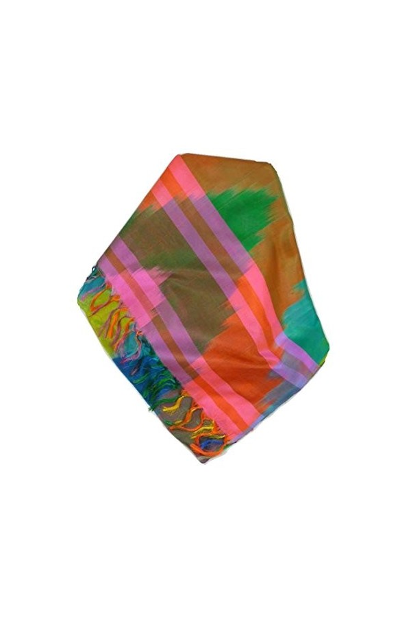Pashmina & Silk Varanasi Ekal Foulard de Soie Shan 3 Gamme Heritage