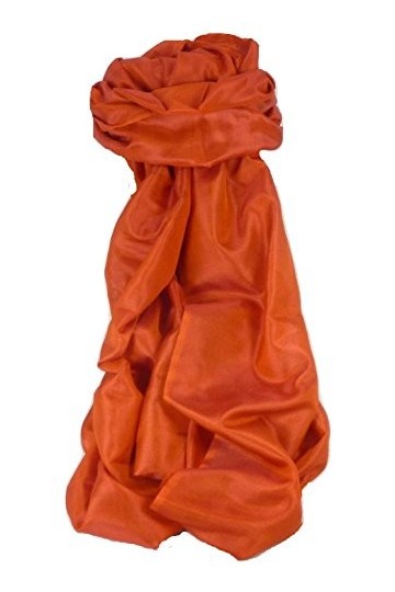 Pashmina & Silk Varanasi Foulard de Soie Madan 6 Blush Gamme Heritage