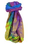 Pashmina & Silk Varanasi Ekal Foulard de Soie Masood 10 Gamme Heritage