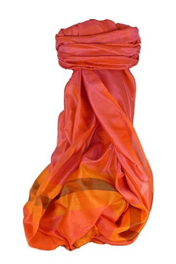 Pashmina & Silk Foulard de Soie Prime Varanasi Border Heritage Ganguly 909