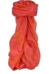 Pashmina & Silk Varanasi Foulard de Soie Madan 4 Peony Gamme Heritage